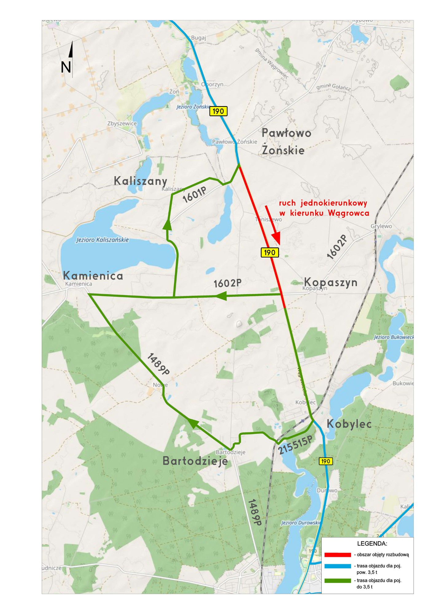 591205518_1348163257107582_4288608173726493685_n Rozbudowa drogi wojewódzkiej nr 190. Postęp prac i nowa organizacja ruchu