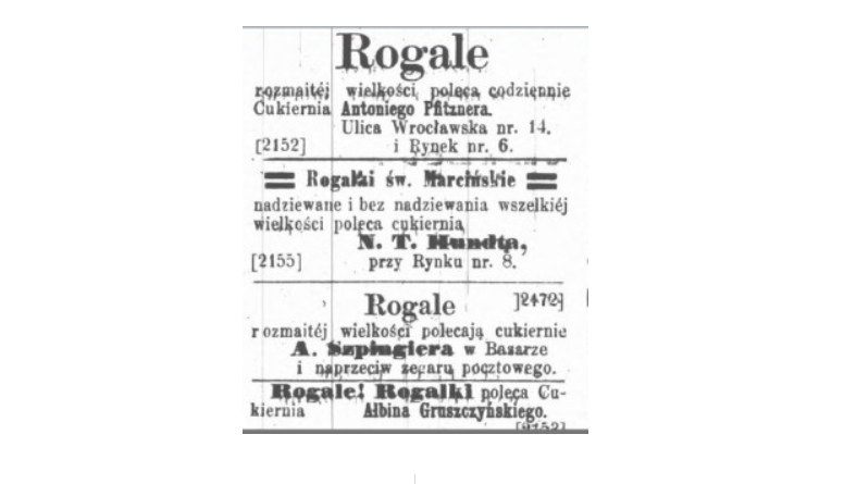 image-1 Rogal Świętomarciński - historia i legendy