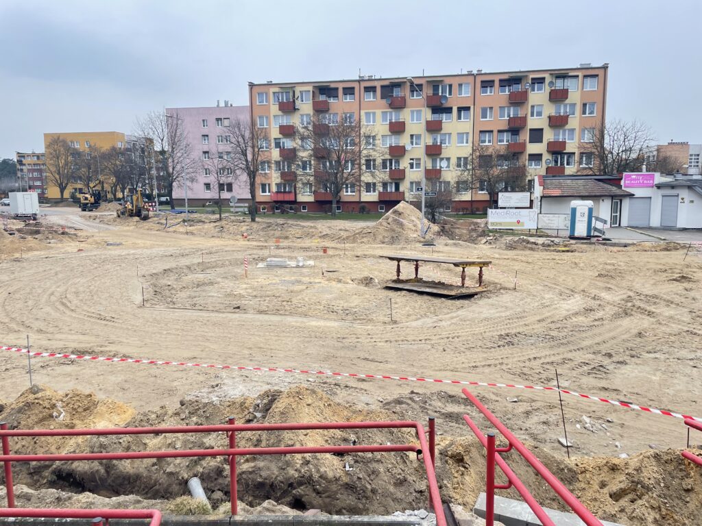 IMG_4529-1024x768 Co się dzieje na ul. Reja? - Prace nabrały tempa... [ZDJĘCIA]