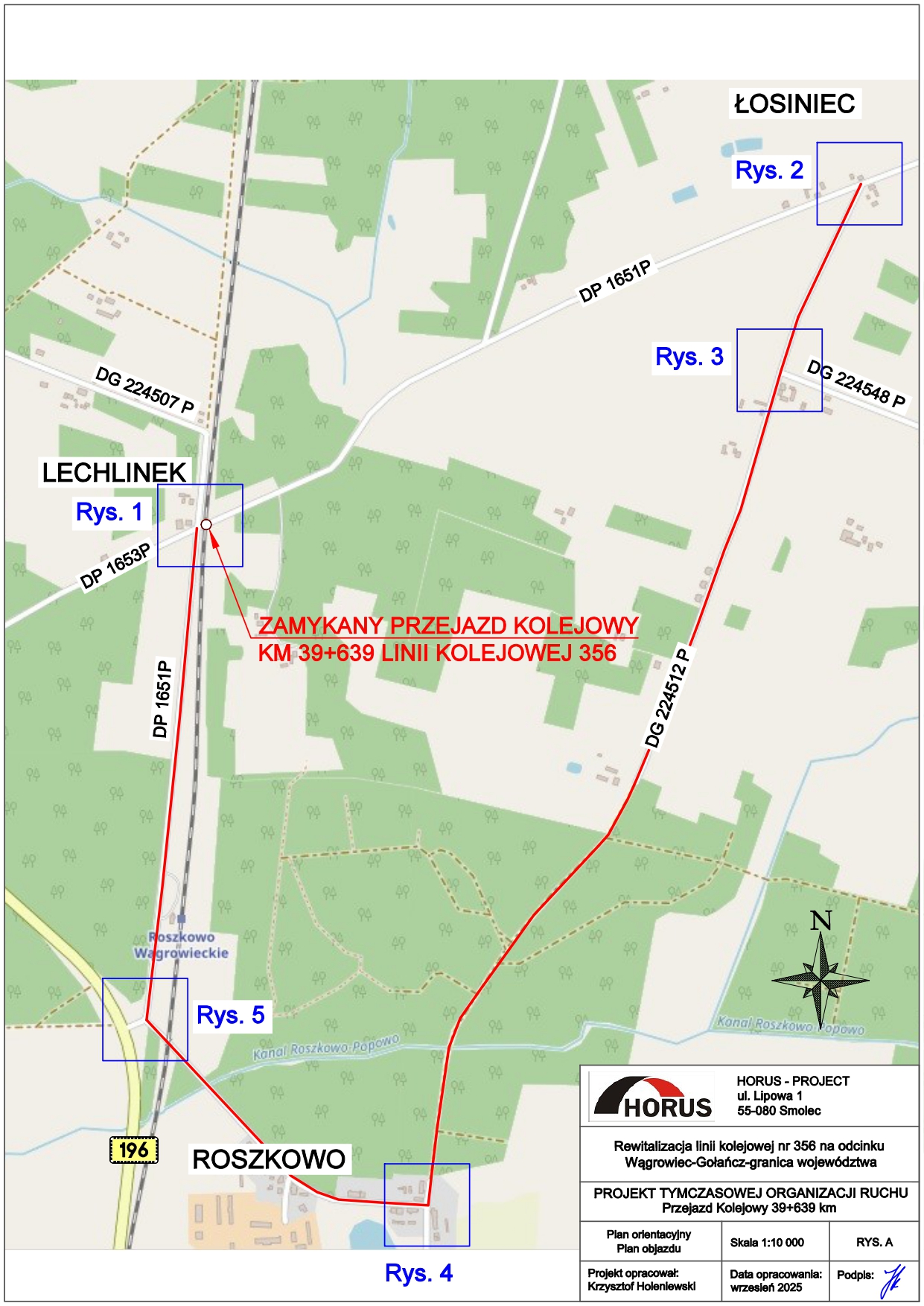 L-356-km-39639-kat.-B-Lechlinek-Losiniec-ZATWIERDZONY_page-0008 Utrudnienia na trasie Lechlinek – Łosiniec. Już od jutra nastąpi zamknięcie ważnego przejazdu kolejowego