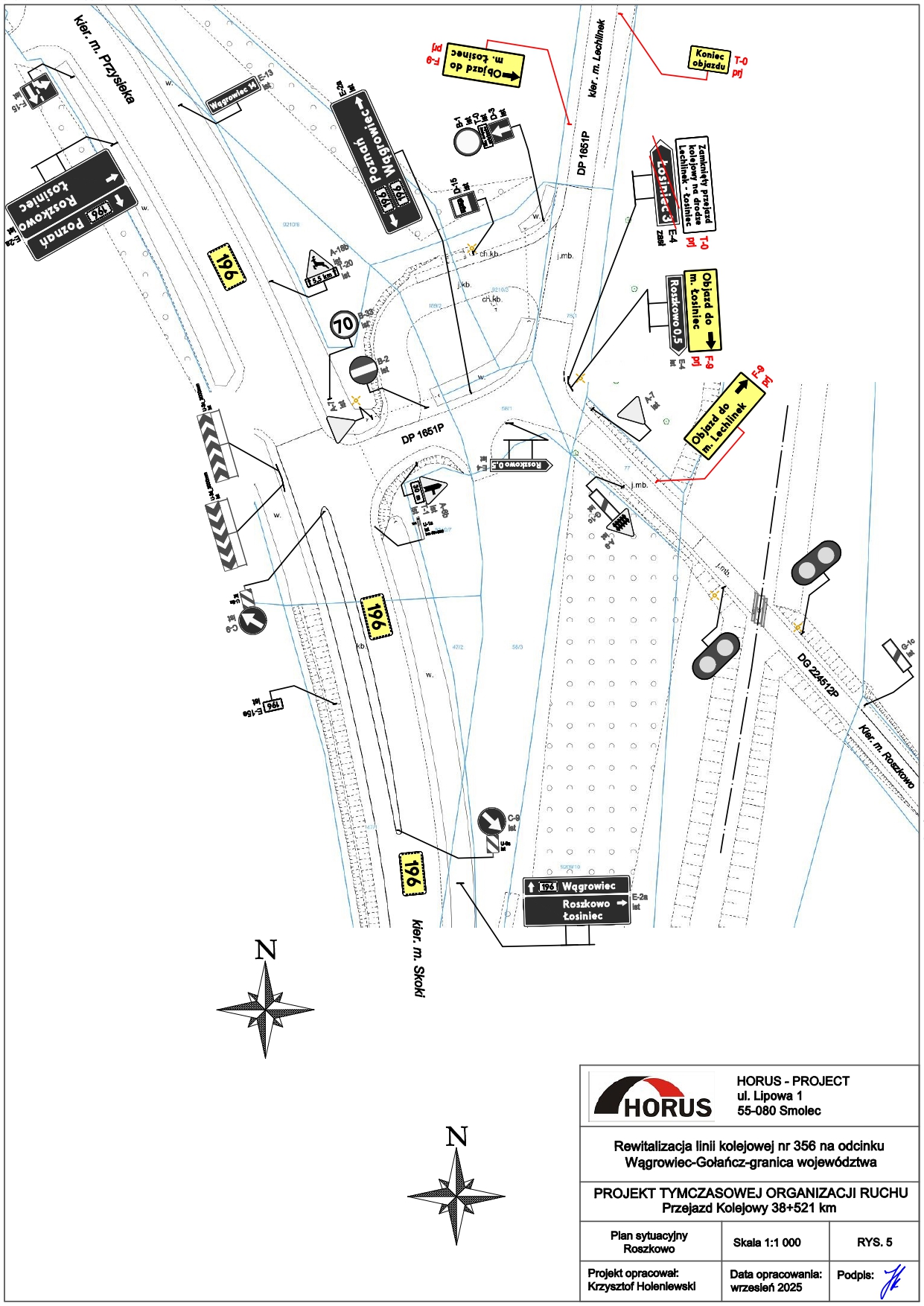 L-356-km-39639-kat.-B-Lechlinek-Losiniec-ZATWIERDZONY_page-0013 Utrudnienia na trasie Lechlinek – Łosiniec. Już od jutra nastąpi zamknięcie ważnego przejazdu kolejowego